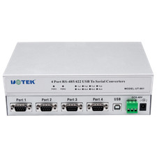 USB to RS-485 RS-422 Converter 4 Port RS485 RS422 Adapter DB9 Connector Isolated