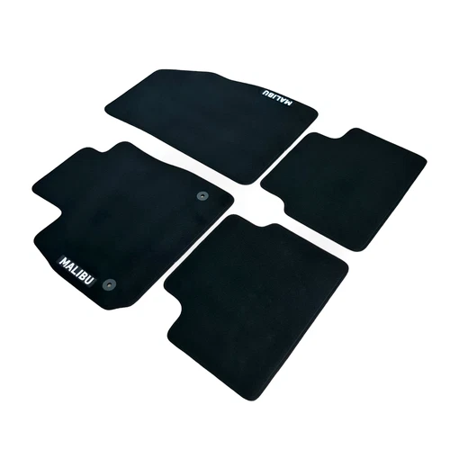 For Chevrolet Malibu Velour Car Mats Waterproof Black Carpet Auto Liners Pads - Imagen 2 de 8