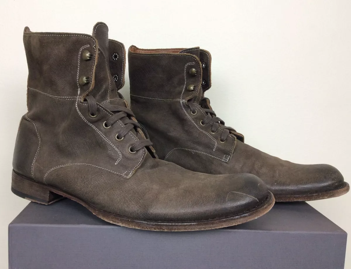 John Varvatos Collection Six O Clock Military Boots 748