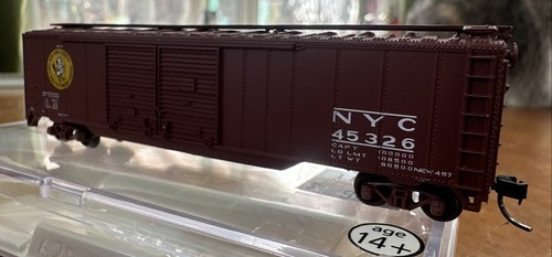 Atlas Escala N RTR #36445 50’ Doble Puerta Caja Coche Nueva York Central Early Bird Nuevo en Caja Nueva York | Condition: New