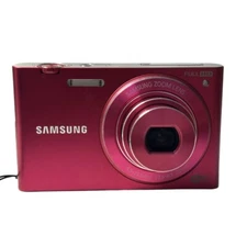 Samsung MV900f Digital Camera YouTube Mode 5x Optical Zoom Touch Screen Red