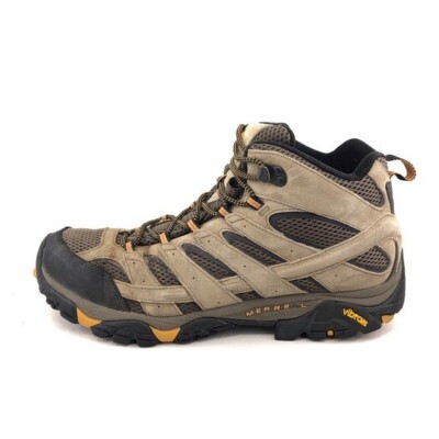 Merrell Moab 2 Mid Ventilator Hiking Boots Mens Size 13 EUR 48 Walnut Brown