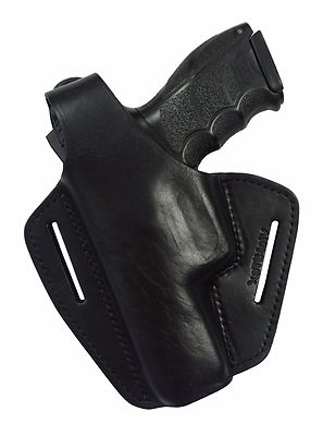 B2Li Leder Holster für HK P30 Heckler und Koch P30L H&K LINKS schwarz VlaMiTex