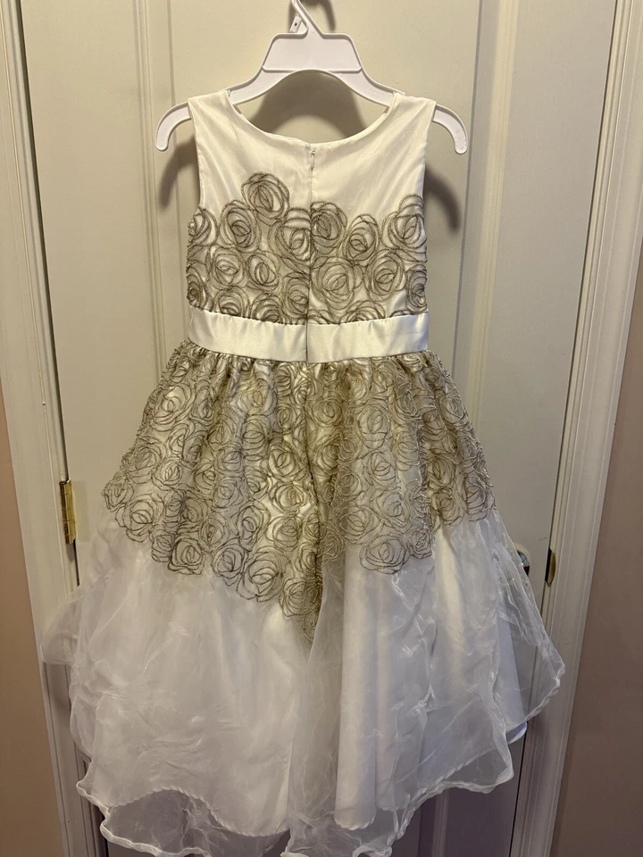 Vestido de fiesta de diseñador elegante Princesa Campana Disney (colección de vacaciones) - talla 7/8  Foto 4 de 4