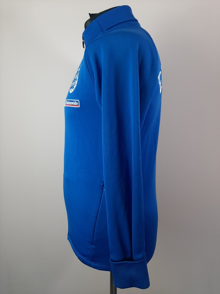 England 00's UMBRO Winter Track Jacket Men's Size S Blue