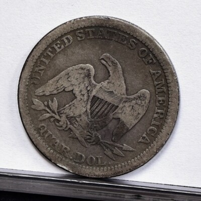 burrymolersです。 1854 Seated Liberty Quarter Choice VF – Good Ole Toms