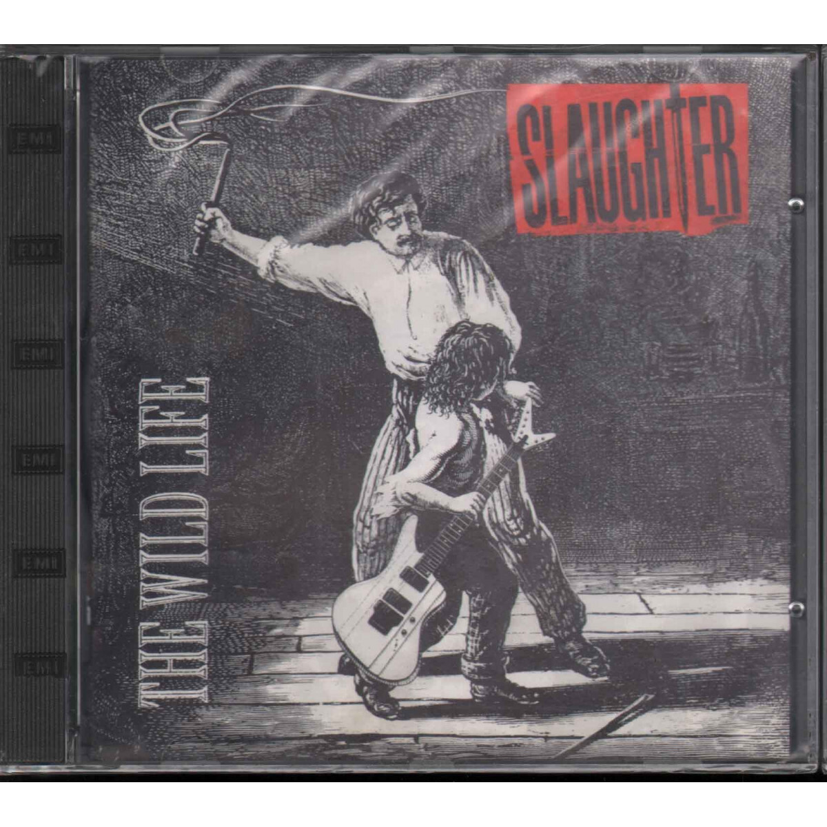 Slaughter CD The Wild Life / EMI Chrysalis CDP 3219112 ‎Sigillato