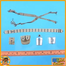 Lieutenant Buck Paratrooper - Web Belt w/ Gear #2 - 1/6 Scale Facepool Figures