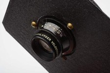 Wollensak 2" f4.5 Velostigmat lens on 3.5" square lens board