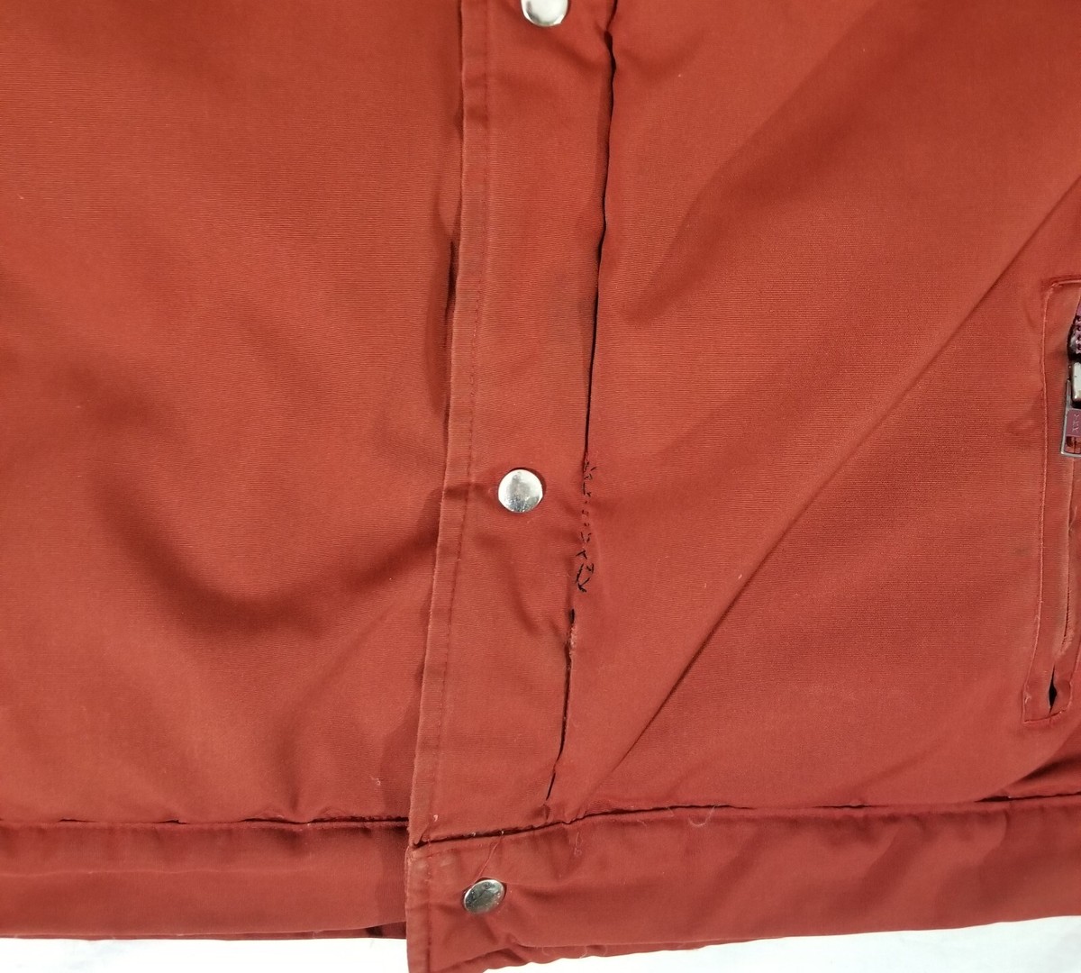 Vintage PENFIELD TRAILWEAR Goose Down Full Zip Beige / Rust
