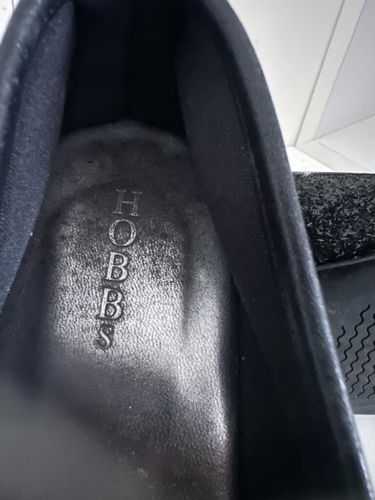 HOBBS LADIES BLACK GLITTER BALLERINA CASUAL SHOE UK SIZE 4 EUR 37 eBay