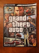 Grand Theft Auto IV 4 GTA PS3/Xbox Official Strategy Guide With Fold-out Map