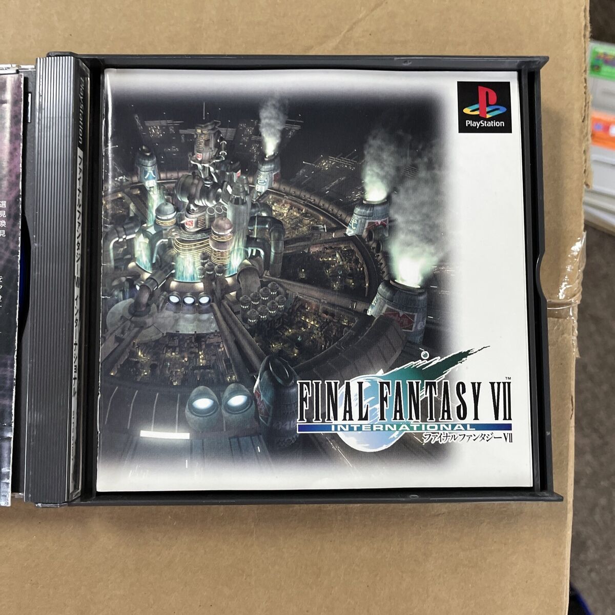 Final Fantasy VII International PS1 SQUARE Sony Playstation Final Fantasy VII International PS1 SQUARE Sony Playstation