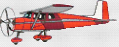 Cross Stitch Pattern by Florashell - Cessna Aircraft