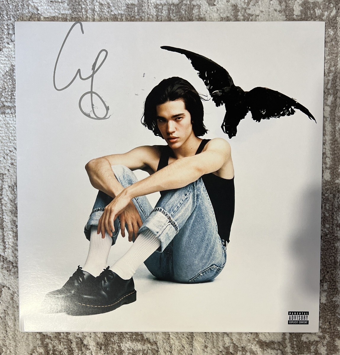 CONAN GRAY SIGNED KID KROW RED VINYL LP - JSA COA | eBay