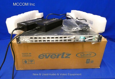 Evertz 9821EMR-AG-HUB EMR Audio Gateway w/ 9821EMR-IO-Dante-64, 9821-FC1, FC2