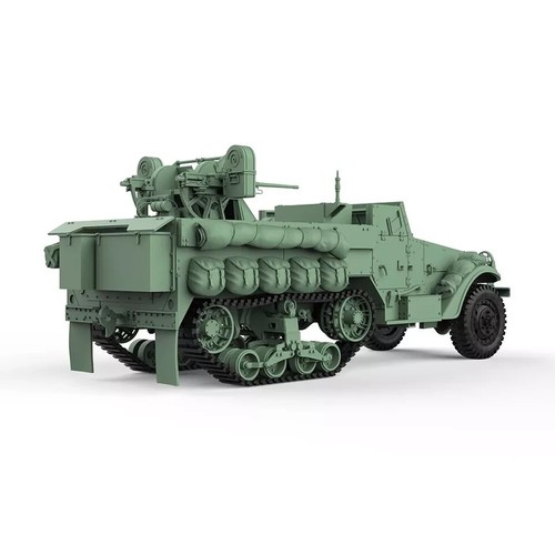 SS72553 V1.9 1/72 25mm Military Model US Multiple Gun Motor Carriage M13 SPAA - Picture 3 of 5