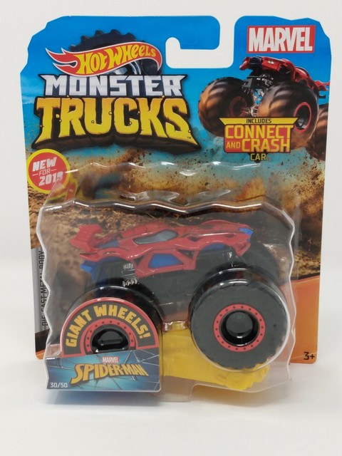 hot wheels monster truck spiderman