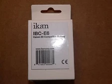 IKAN Battery IBC-E6 Canon E6 Compatible Battery for IKAN Field monitor