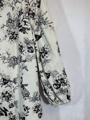 Who What Wear Women Dress Linen Blend Sz S Floral Ruffle POCKETS Black White C22 | eBay Who What Wear Women Dress Linen Blend Sz S Floral Ruffle POCKETS Black White C22 | eBay