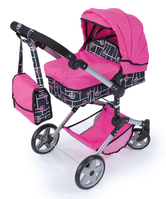 poussette trio poupee