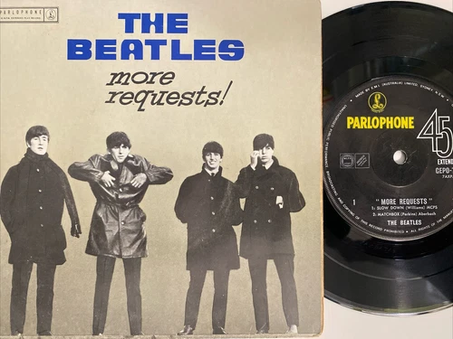 The Beatles - More Requests! EP 1st AUS Press Parlophone 4-tracks (GEPO 70014)