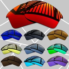 TRUE POLARIZED Replacement Lenses for-Oakley Flak Jacket OO9008 Wholesale