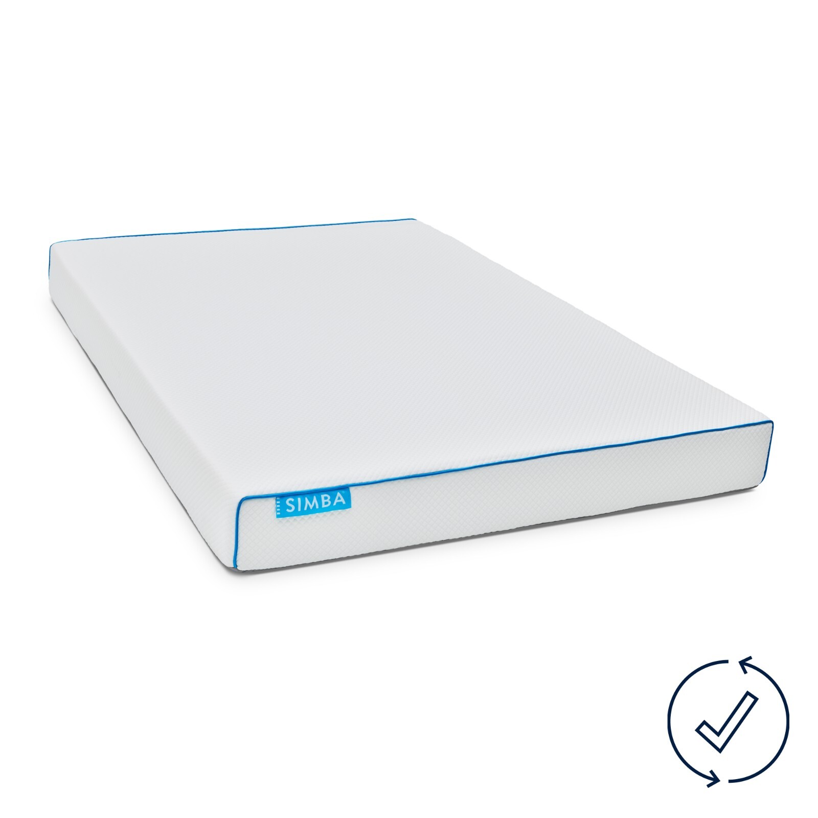 Simba Premium 7 Zoned Foam Mattress Certified Refurbished 19CM High
