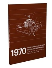 1970 Chrysler Chassis Assembly Manual 300 Imperial New Yorker Newport Engine