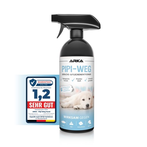 PIPI-WEG Geruchsneutralisierer 750 ml - Enzymreiniger Konzentrat - Geruchsent...