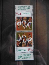 Europa-Cept 1998; Litauen; Feste/Feiertage; Kehrdruckpaar; postfrisch **; s.Scan
