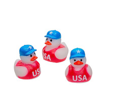 3pc Micro Rubber Duckies Duck - Vinyl Many Styles - Jeep Ducking FAST US Shipper
