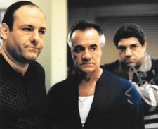 * VINCENT PASTORE  * signed 8x10 photo * THE SOPRANOS * COA * 7