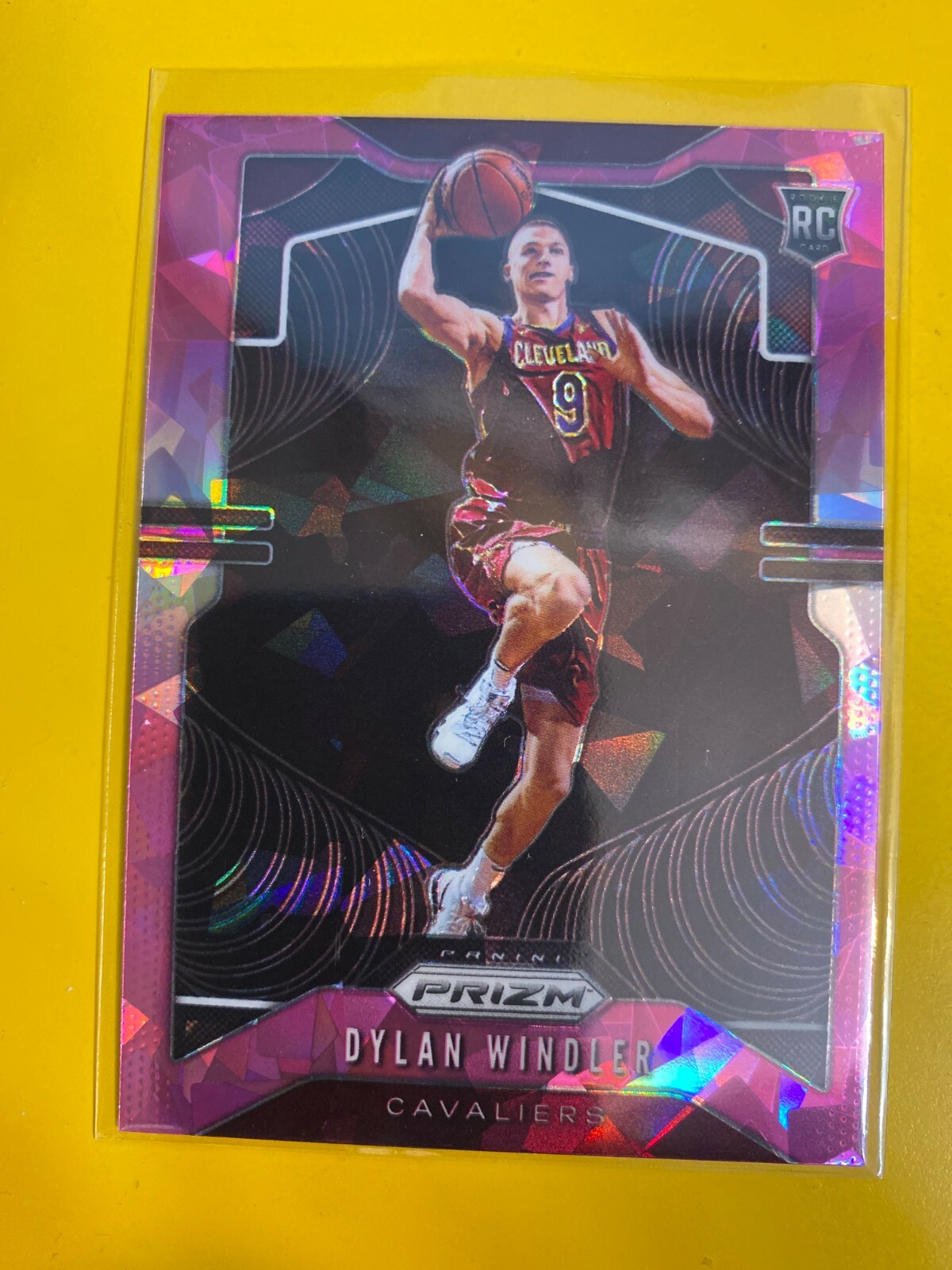 D60727 2019-20 Panini Prizm Prizms Pink Ice #270 Dylan Windler ROOKIE