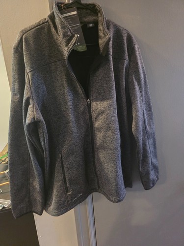 EDDIE BAUER NWT STORM REPEL WOMENS SOFT SHELL GRAY JACKET SIZE 2X - Picture 3 of 9