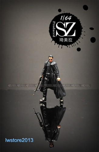 1/64 Killer Man Girl Scene Props Miniatures Figures Model For Cars Vehicles Toys - Picture 6 of 6