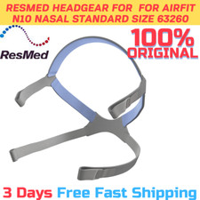 Original ResMed Headgear for AirFit N10 Nasal CPAP Masks  Standart Blue 63260