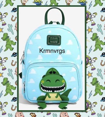 ? Loungefly Pixar Toy Story Rex Backpack Loungefly Disney Pixar Toy Story Rex Video Game Controller  main image 2