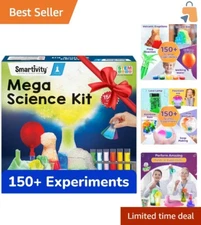 150+ Science Experiments Kit for 8-14 Year-Olds | Safe & Eco-Friendly STEM Fun