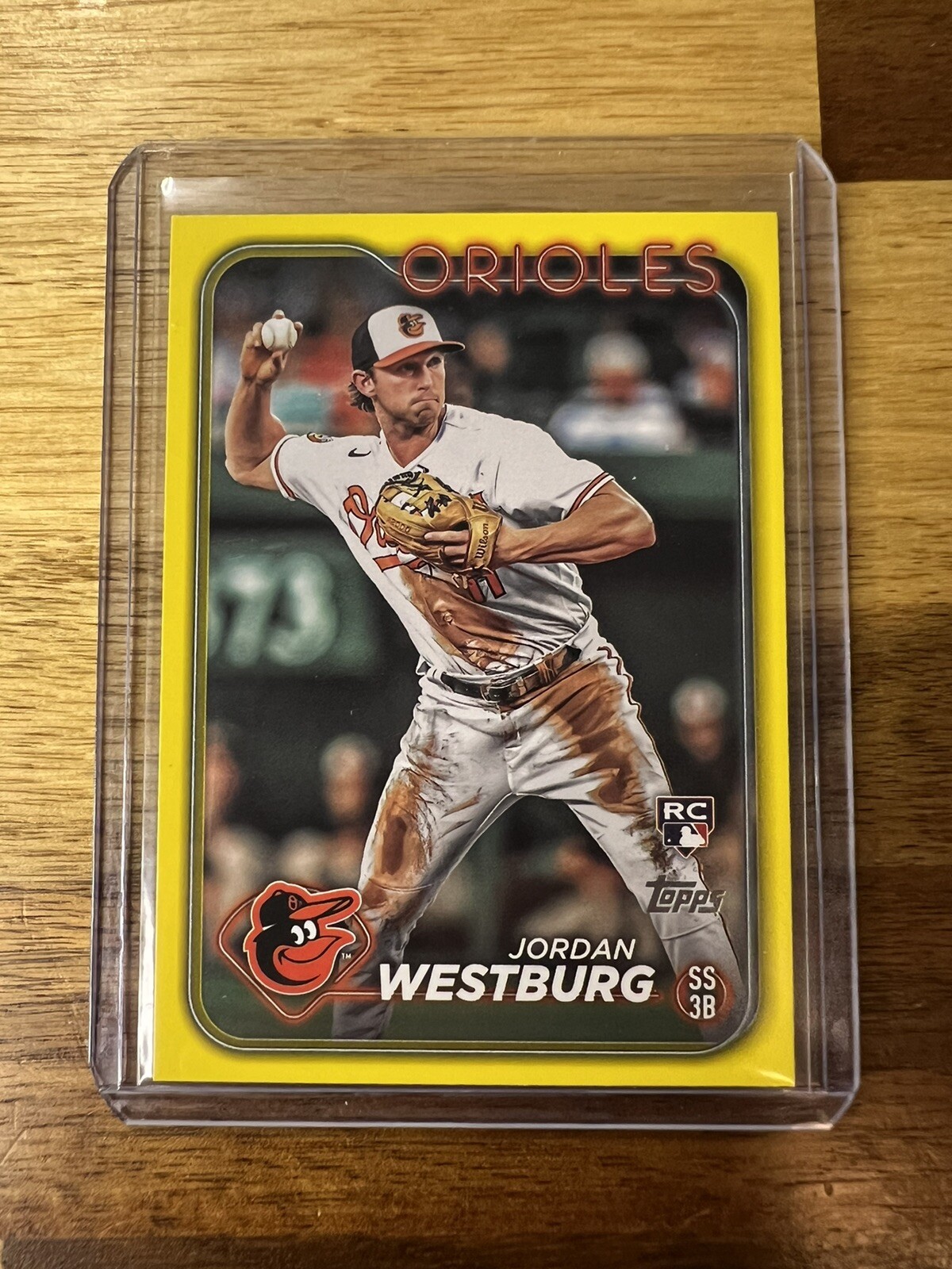 2024 Topps Series 1 - Yellow #66 Jordan Westburg (RC)