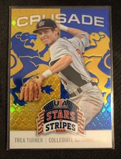 Trea Turner 2015 Panini USA Baseball Stars & Stripes Crusade #93 MINT NO1199