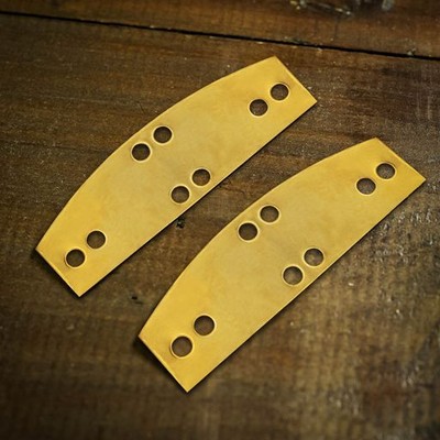 8´5cm Lamellar Plates | 20 Gauge Mild Steel with Natural Finish [Pack