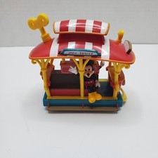 Disney Jolly Trolley Toon Town With Mickey And Minnie Pullback action 