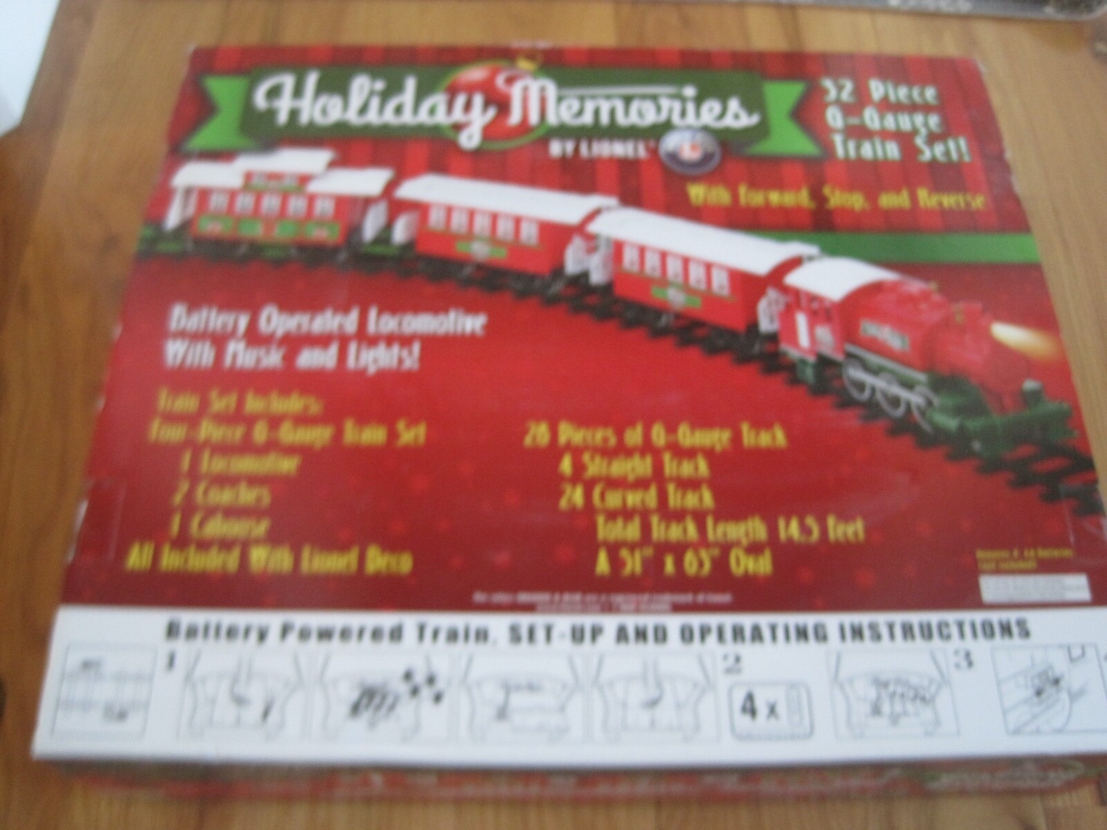 Lionel G Gauge Holiday Memories Christmas Train NIB eBay