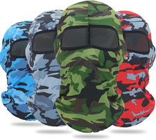 4 Pack Pasamontanas Calavera Pasamontanas Militar Mascara Para El Frio De Moto