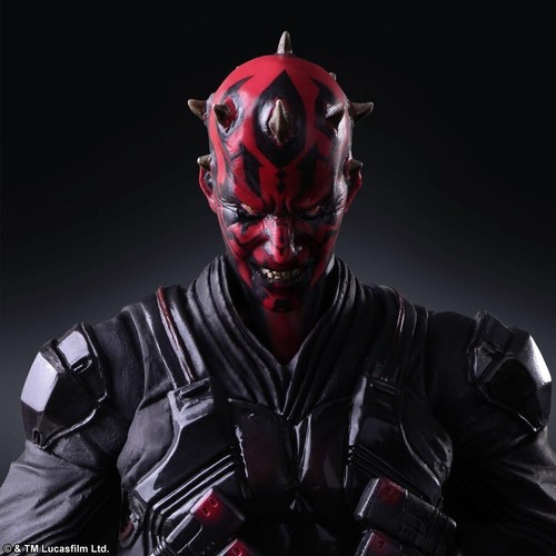 SQUARE ENIX STAR WARS VARIANT PLAY ARTS Kai Darth Maul PVC Painted Action Figure - Picture 8 of 9