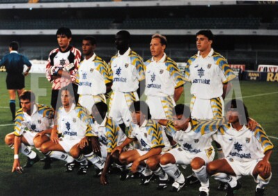 Foto vintage Serie A 1996/97, Parma calcio, Formazione ufficiale