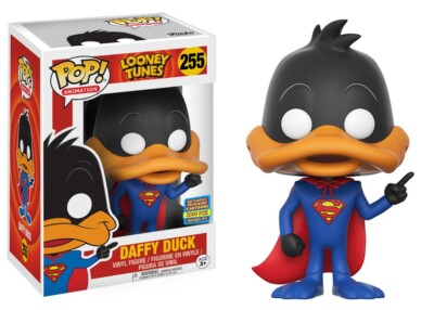 GRAIL DAFFY DUCK AS SUPERMAN SDCC 255 LE2000 Pop Vinyl New in Mint Box+HARD CASE