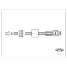 Flexible de frein Fiat CINQUECENTO