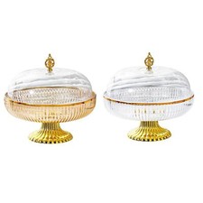 Cake Stand with Dome Multifunctional Table Display Rack